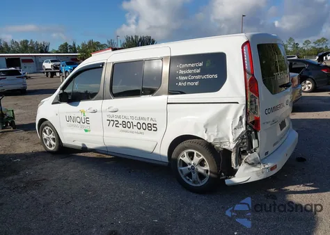 2015 Ford Transit Connect Xlt z USA, uszkodzony, nr VIN NM0GE9F7XF1198448